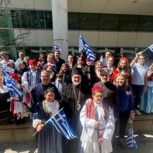Archbishop Elpidophoros Celebrates Greek Independence Day in Stamford, CT