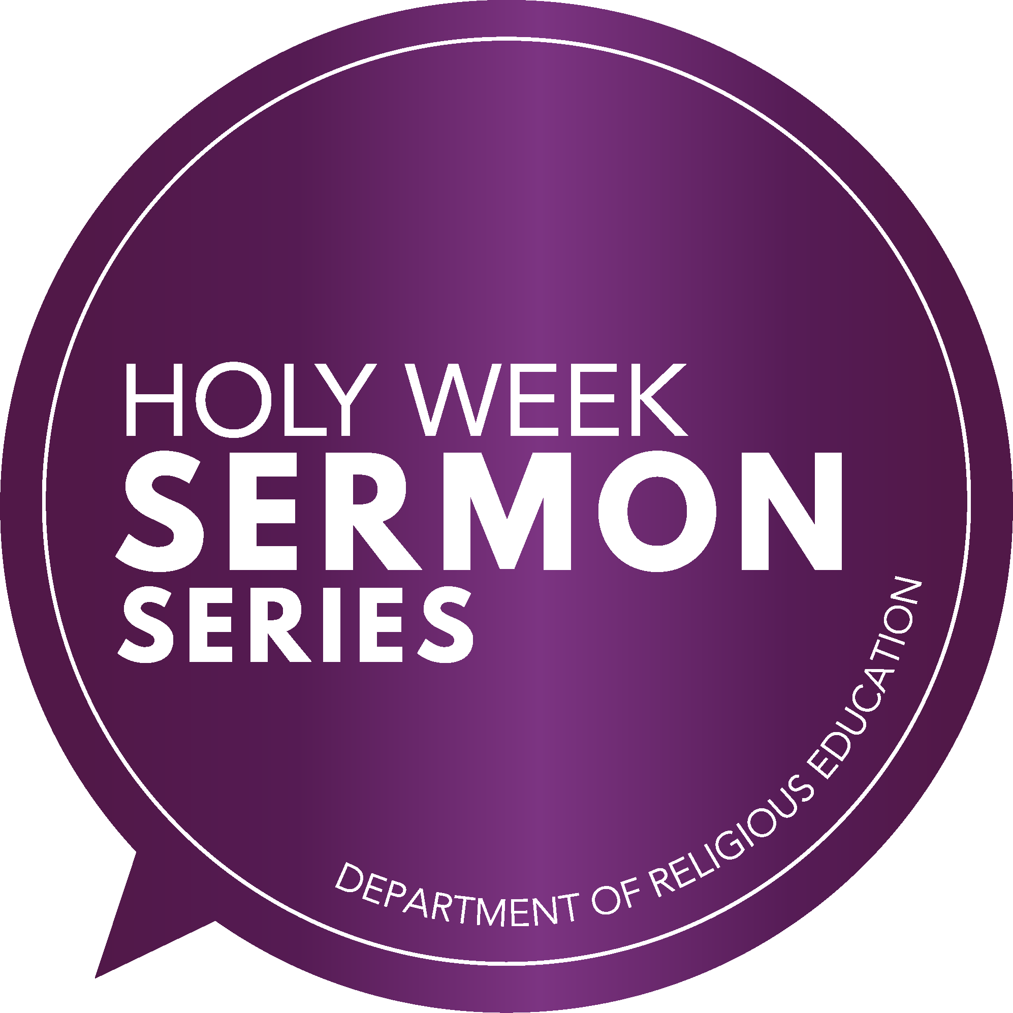 MISSED US? THE DRE HOLY WEEK SERMON SERIES IS BACK FOR THE WEEK!