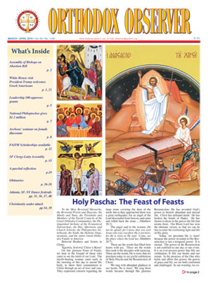 March-April 2019 Orthodox Observer