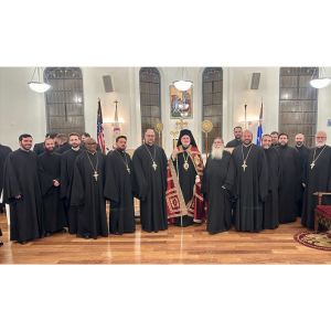 His Eminence Archbishop Elpidophoros Homily at the Great Vespers of the Annunciation March 24, 2024