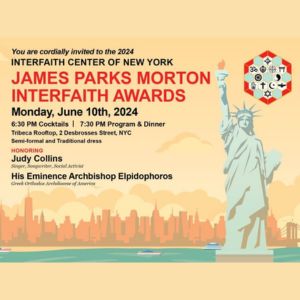 His Eminence Archbishop Elpidophoros of America to Receive the 2024 James Parks Morton Interfaith Award by the Interfaith Center of New York