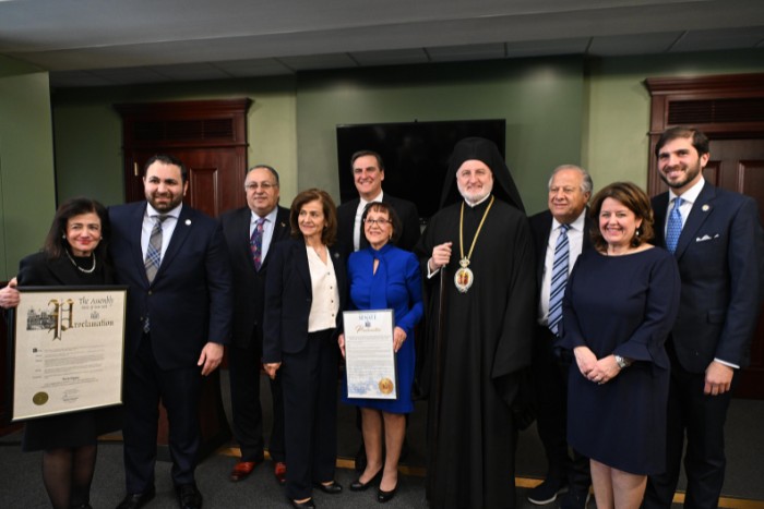 Η Ημέρα της Ελληνικής Ανεξαρτησίας γιορτάστηκε στο Όλμπανι – Ελληνορθόδοξη Αρχιεπισκοπή Αμερικής