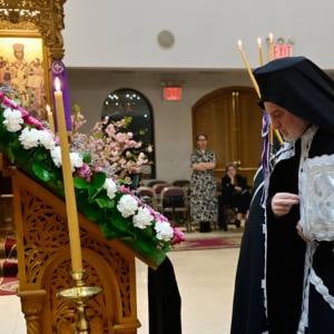 Archbishop Elpidophoros Homily for the First Bridegroom Service Great and Holy Monday - April 28, 2024