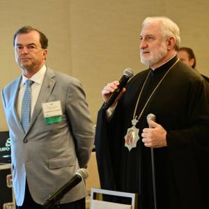 Archbishop Elpidophoros Invocation – Paternal Exhortation - Benediction Executive Committee 33rd Annual Leadership 100 Conference