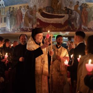 Metropolitan Nicholas of Detroit Presides Over Lamentations, Anastasi, and Agape Vespers in the Greek Orthodox Metropolis of Detroit