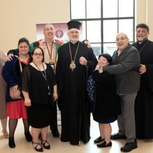 Archbishop Elpidophoros of America Celebrates the Challenge Liturgy at Archangel Michael Church Port Washington, NY