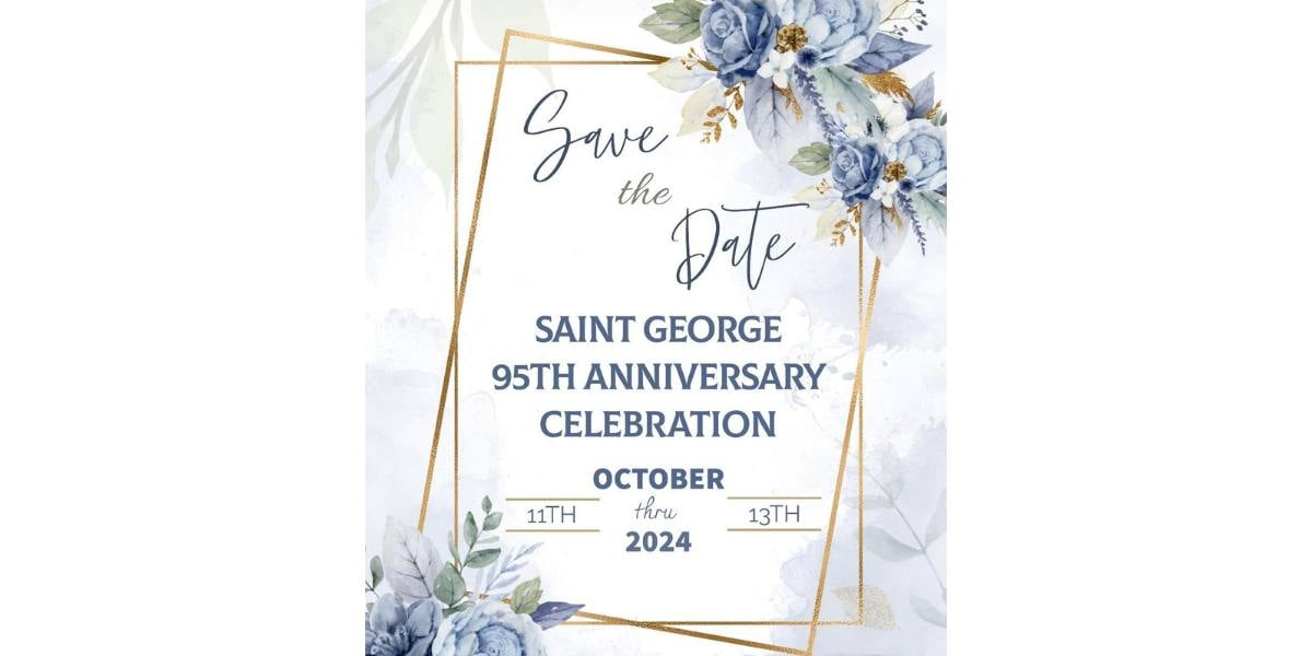 Saint George Greek Orthodox Church in Schererville, Indiana to Host 95th Anniversary Celebration