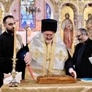 Homily By Archbishop Elpidophoros of America  At the Divine Liturgy on the Feast of the Three Hierarchs Holy Trinity Archdiocesan Cathedral