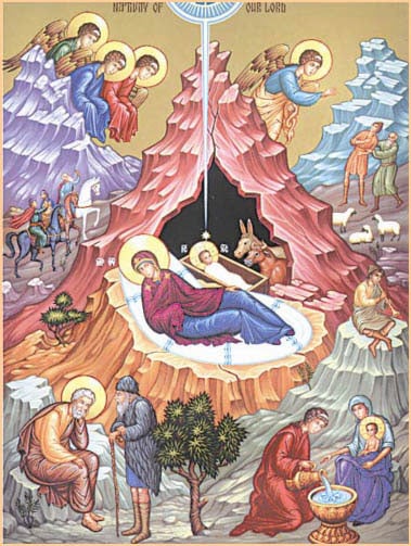 The Icon of the Nativity: Images Foretold by the Prophets - Articles on the  Nativity of our Lord and Savior Jesus Christ - Greek Orthodox Archdiocese  of America