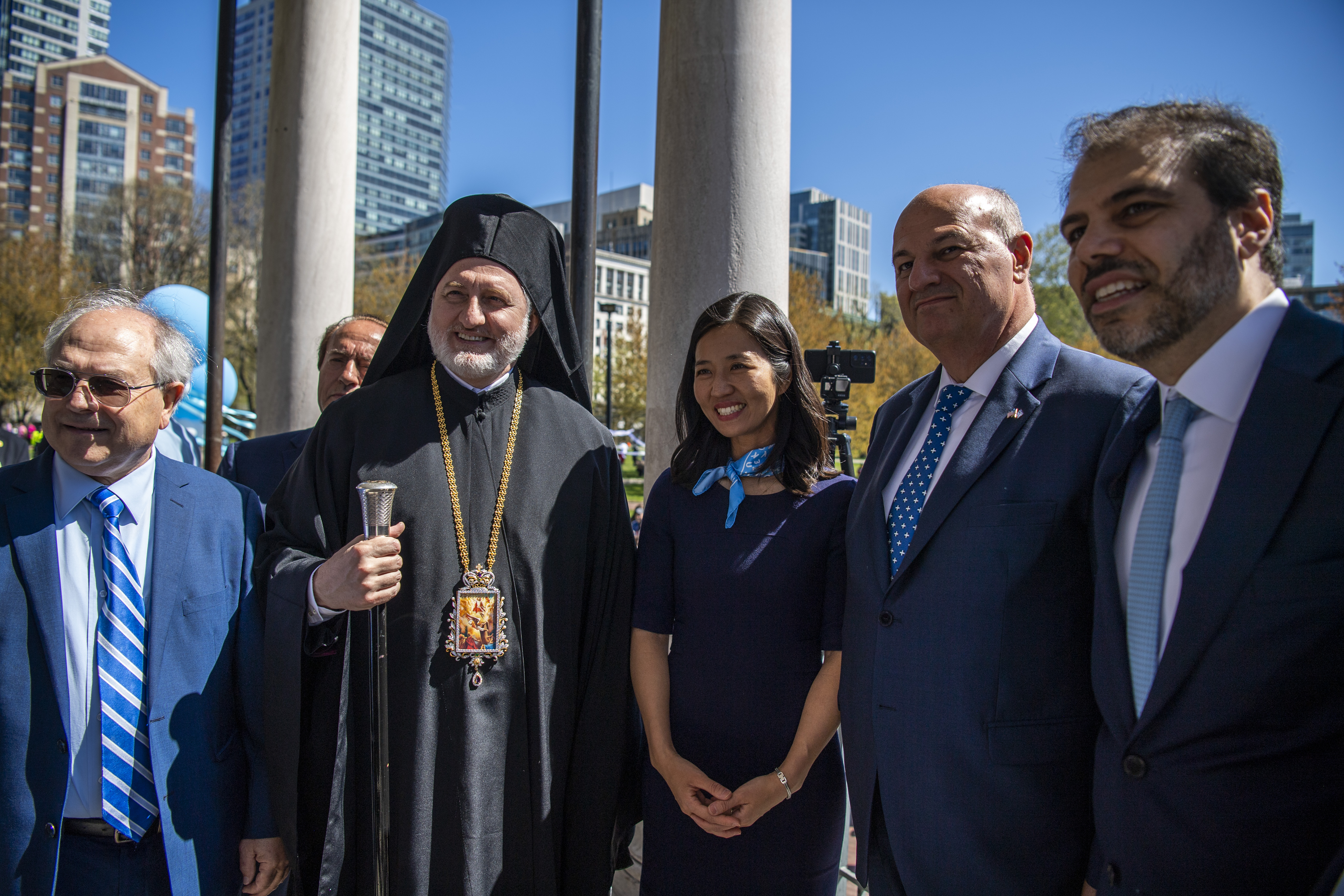 Ο Αρχιεπίσκοπος Ελπιδοφόρος επισκέπτεται τη Βοστώνη, Βοστώνη Πορεία Ελληνικής Ανεξαρτησίας