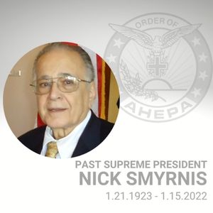 AHEPA Mourns Loss of Past Supreme President Nick Smyrnis