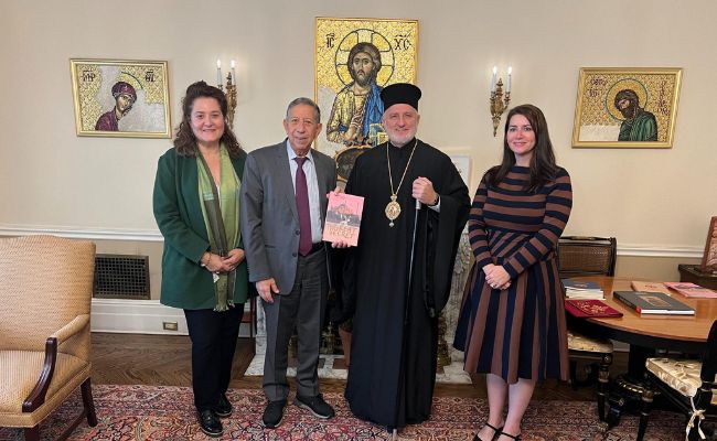Ειδικός Σύμβουλος της UNESCO επισκέπτεται την Ελληνορθόδοξη Αρχιεπισκοπή Αμερικής – Από την Αρχιεπισκοπή