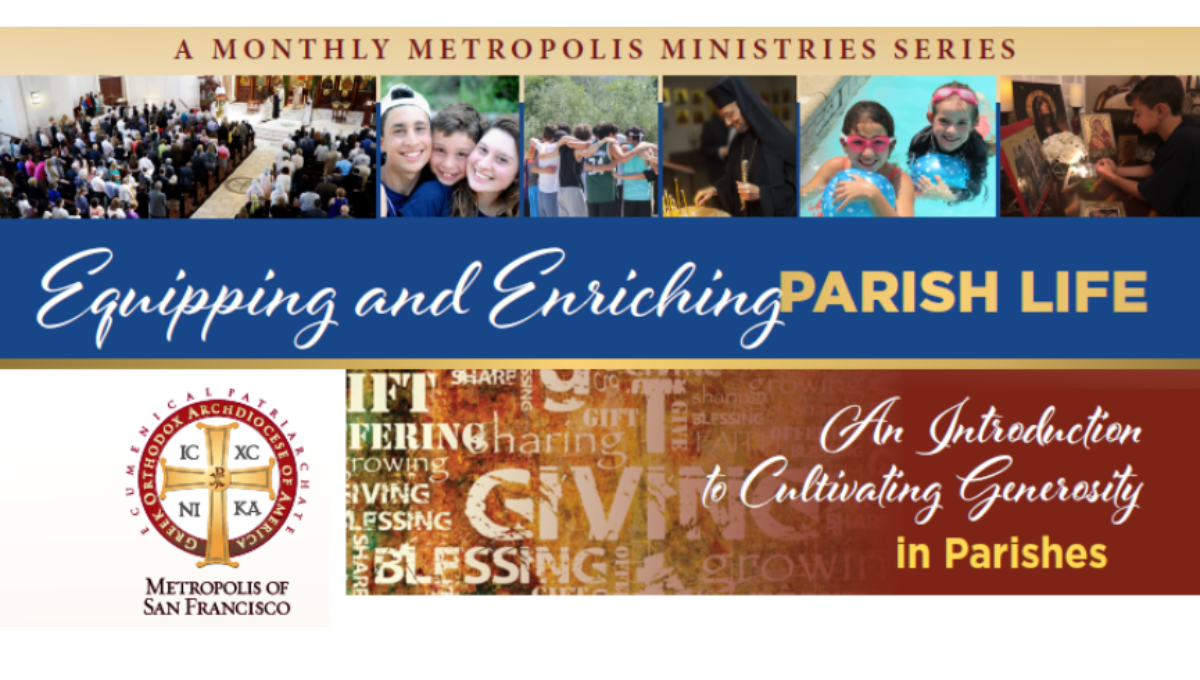 A Monthly Metropolis Ministries Series Equipping and Enriching Parish Life