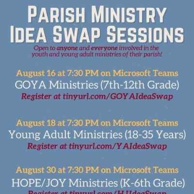 Metropolis of Pittsburgh Youth & Young Adult to Host Parish Ministry Idea Swap Session
