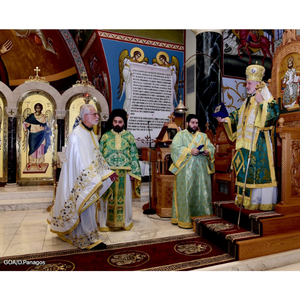 HOMILY By His Eminence Archbishop Elpidophoros of America On the Seventh Sunday of Luke Saint Barbara Greek Orthodox Church