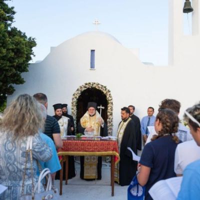 Archbishop Elpidophoros of America Makes First Official Visit to Ionian Village for 50th Anniversary Celebration