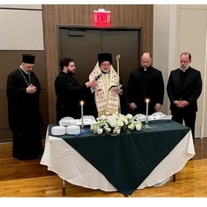 GREETING By His Eminence Archbishop Elpidophoros of America At the Archdiocesan District Clergy & Families Vasilopita Dinner
