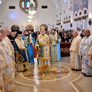 HOMILY By His Eminence Archbishop Elpidophoros of America At the Divine Liturgy on the Feast of Theophany Saint Nicholas Greek Orthodox Church Tarpon Springs, Florida - January 6, 2023