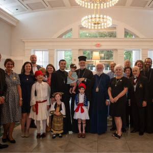 Archbishop Elpidophoros arrived in Charlotte, North Carolina for the Centennial Celebration of Holy Trinity Greek Orthodox Cathedral