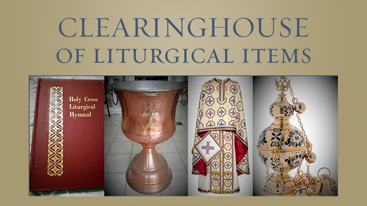 Clearinghouse of Liturgical Items Banner