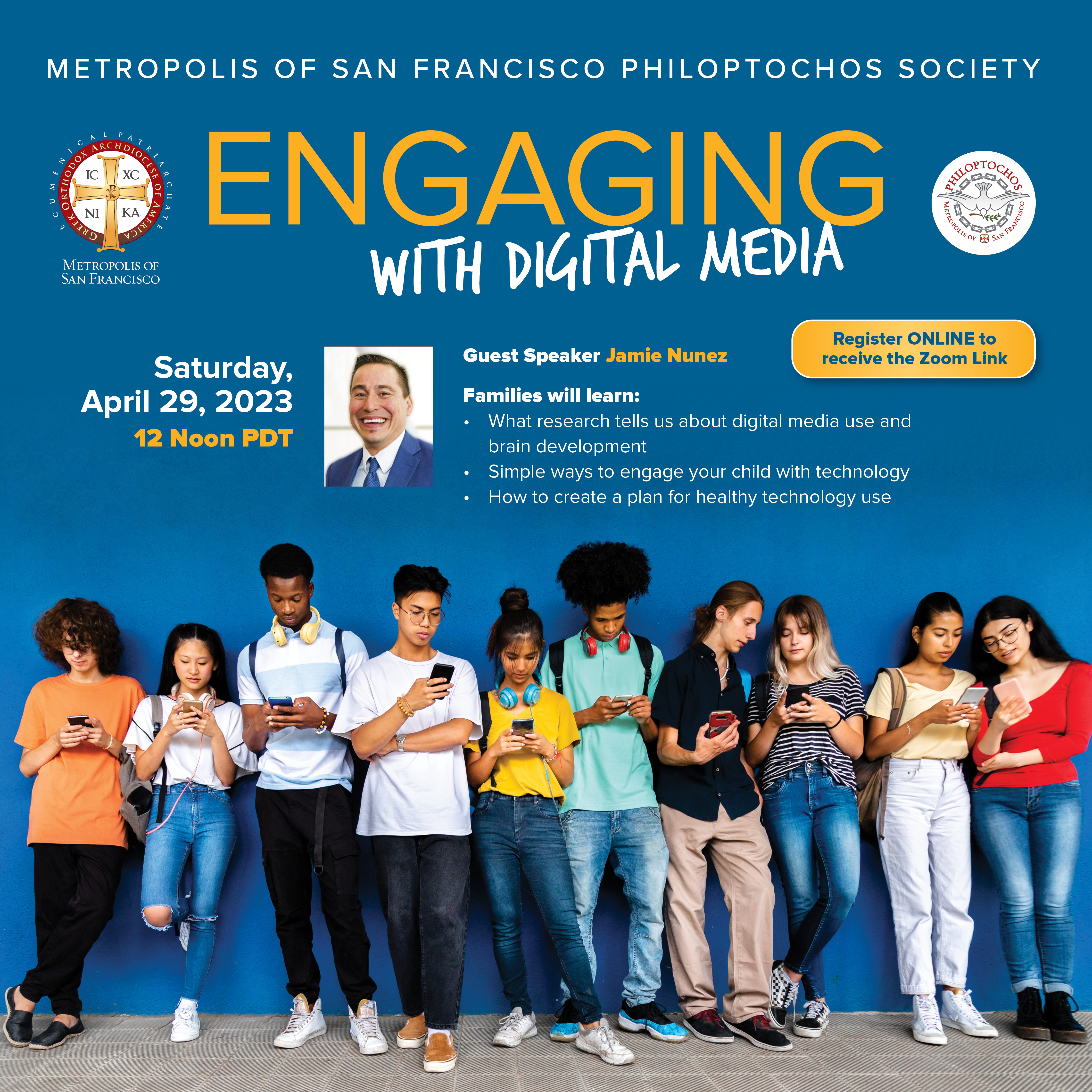 Engaging with Digital Media A Free Webinar, Presented by the Metropolis of San Francisco Philoptochos