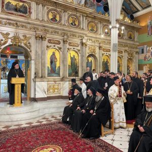REMARKS By His Eminence Archbishop Elpidophoros of America at the Enthronement of His Eminence Metropolitan SABA