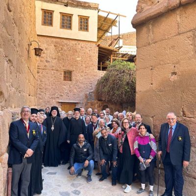 GOARCH Pilgrims Visit Sinai